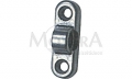 Wand�sen Metall waagerecht m. Schrauben 5 St�ck