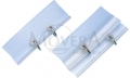 Gardinenkeder m. 1 Laufschiene (Rolle 100mtr)
